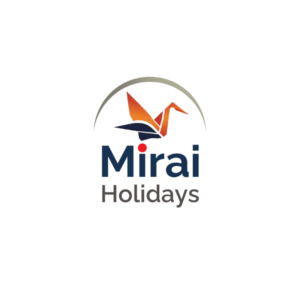 Mirai Holidays origami crane logo