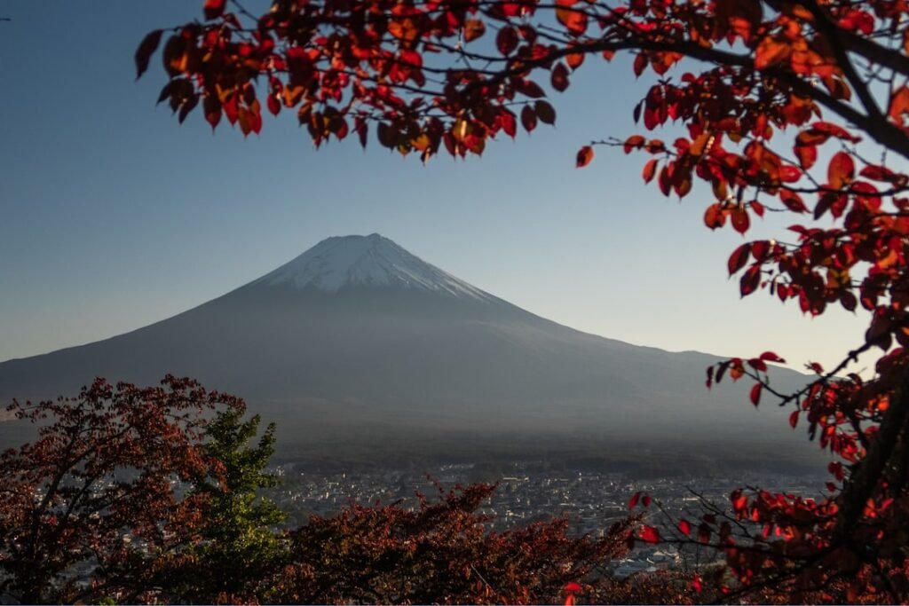 Mount Fuji landscape in Japan